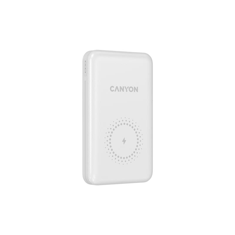 Універсальна мобільна батарея Canyon PB-109 10000mAh White (CNE-CPB1009W)