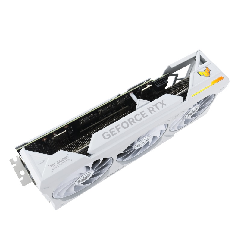 Відеокарта GF RTX 4070 Ti Super 16GB GDDR6X TUF Gaming OC White Asus (TUF-RTX4070TIS-O16G-WHITE-GAMING)