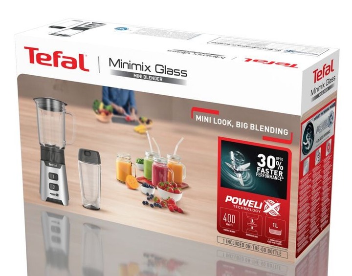 Блендер Tefal Minimix Glass BL16GE30