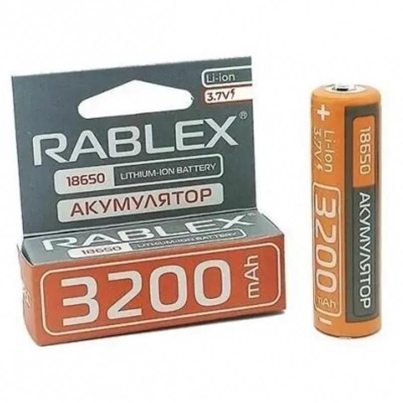 Акумулятор Rablex 18650 Li-Ion 3200mAh