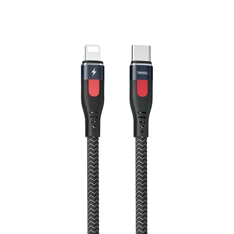 Кабель Remax RC-188i CL USB Type-C - Lightning (M/M), 20W, 1 м, Black (6954851243250)