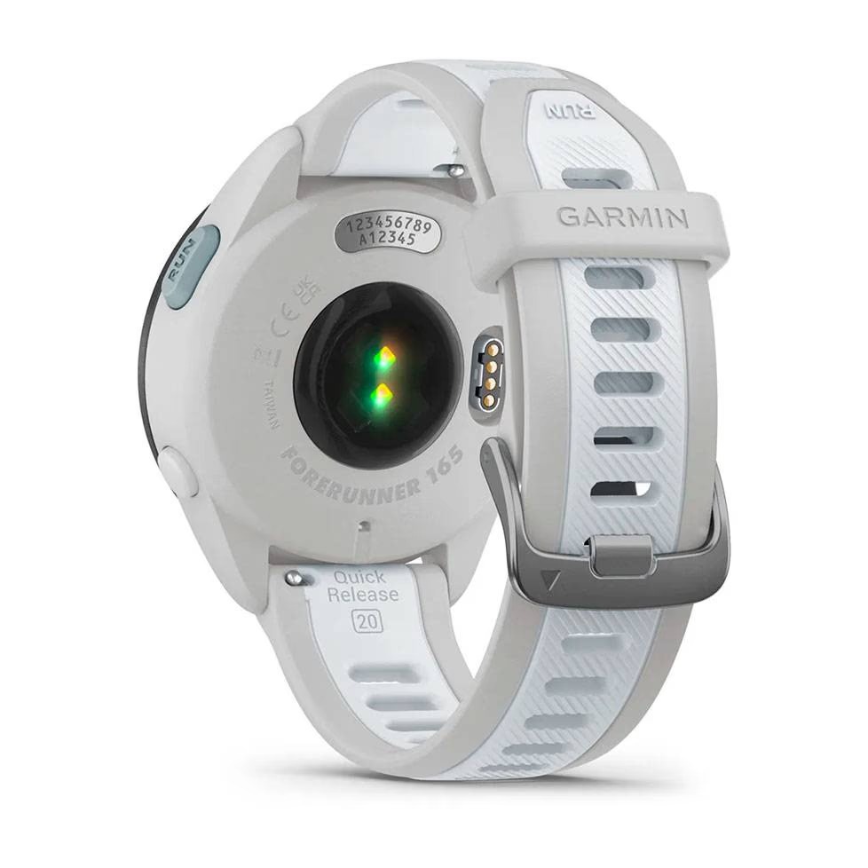 Смарт-годинник Garmin Forerunner 165 Mist Gray/Whitestone (010-02863-A1)