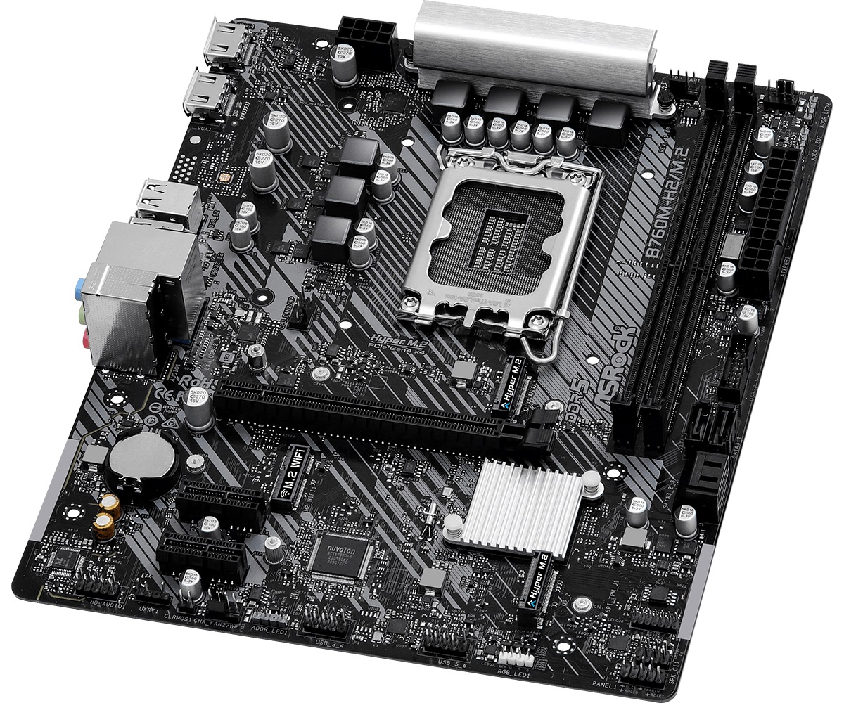 Материнська плата ASRock B760M-H2/M.2 Socket 1700