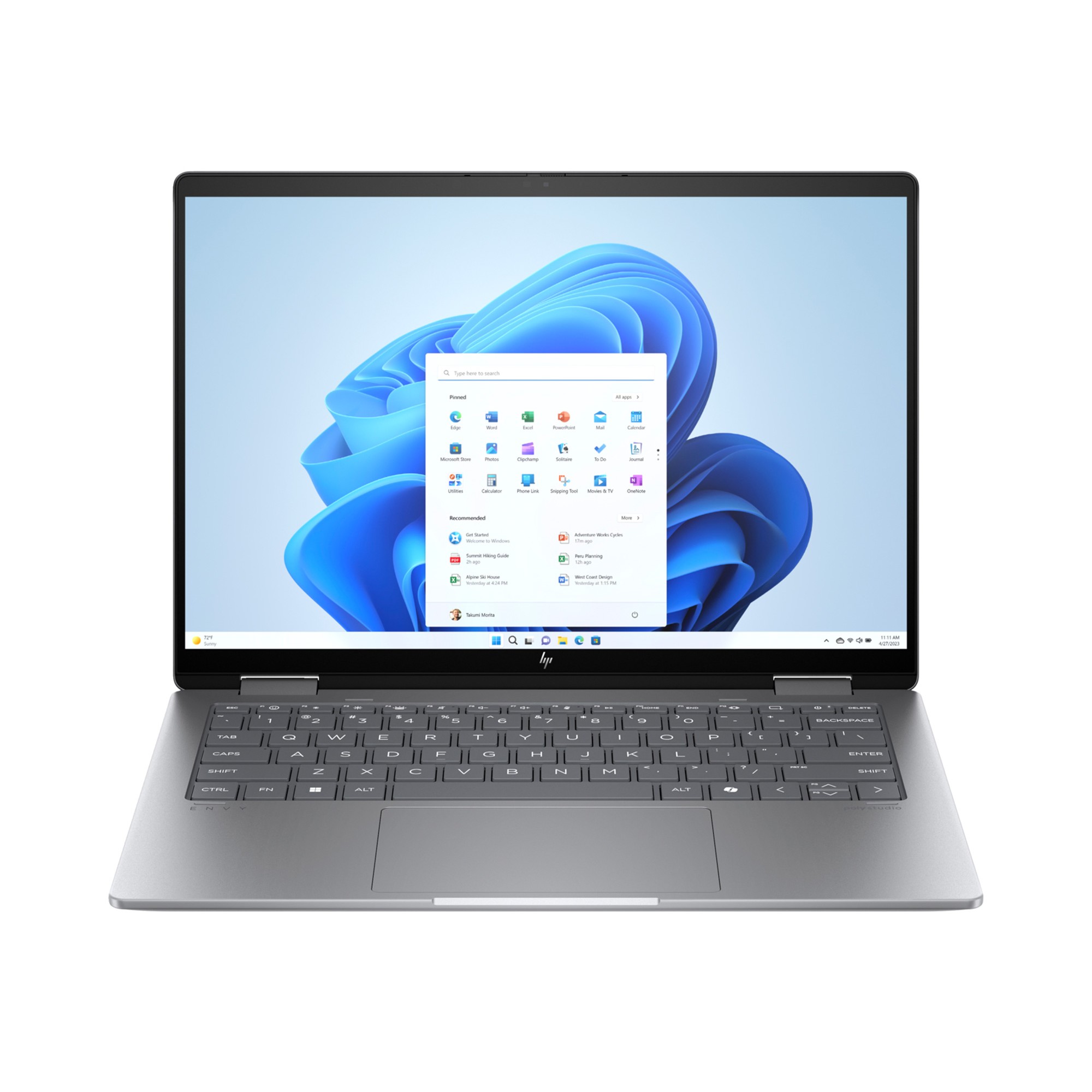 Ноутбук HP Envy x360 14-fc0022ua (A0NL3EA) Silver