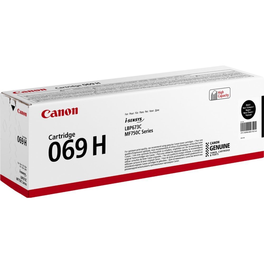 Картридж для Canon (069H) MF752Cdw Black (5098C002)