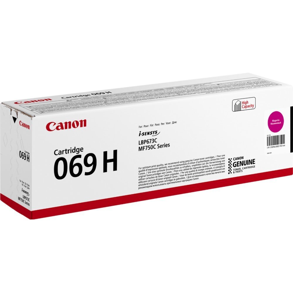 Картридж для Canon (069H) MF752Cdw Magenta (5096C002)