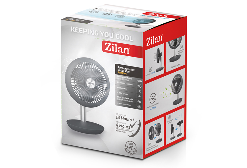 Вентилятор Zilan ZLN4000