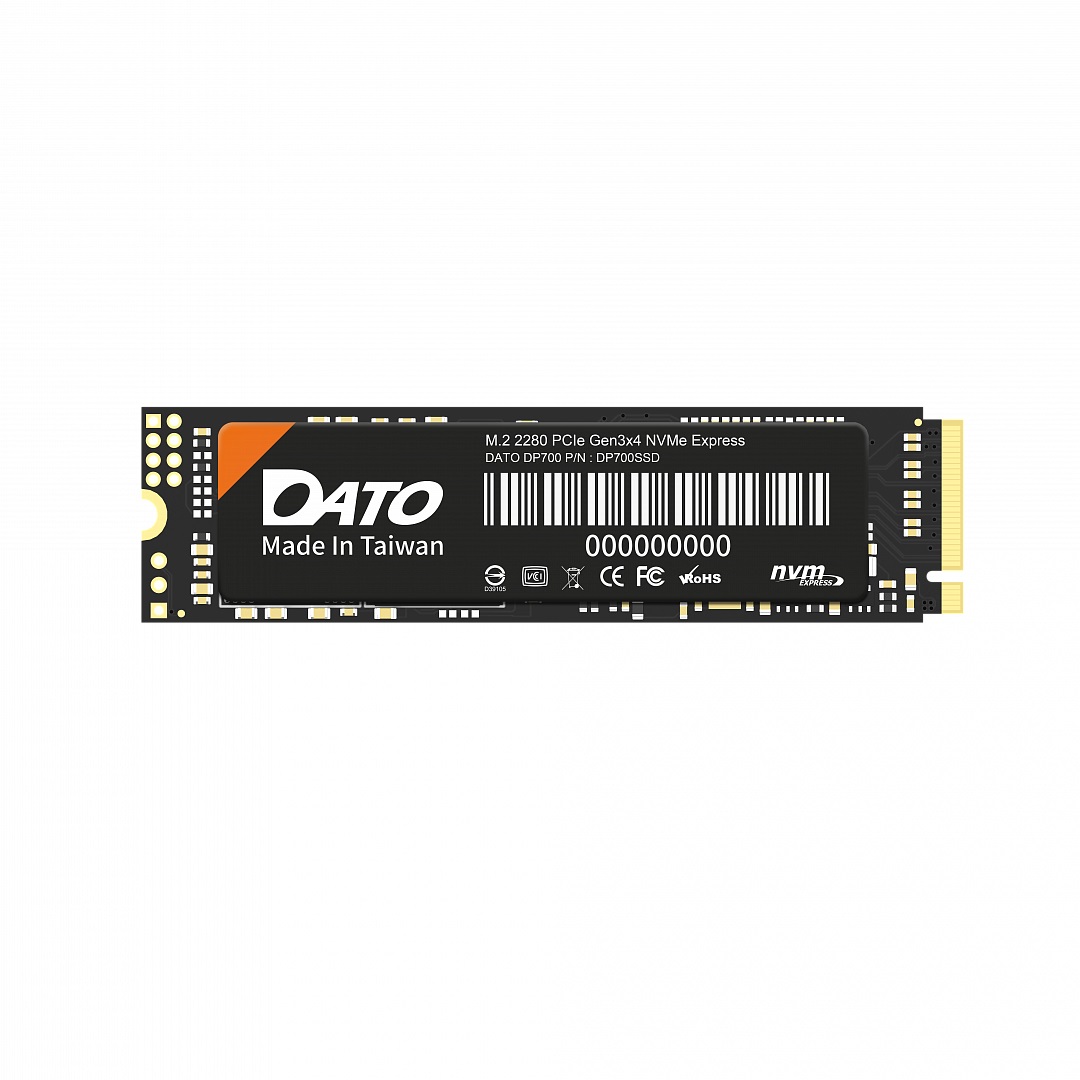 Накопичувач SSD 1TB Dato DP700 M.2 2280 PCIe 3.0 x4 NVMe 3D NAND (DP700SSD-1TB)