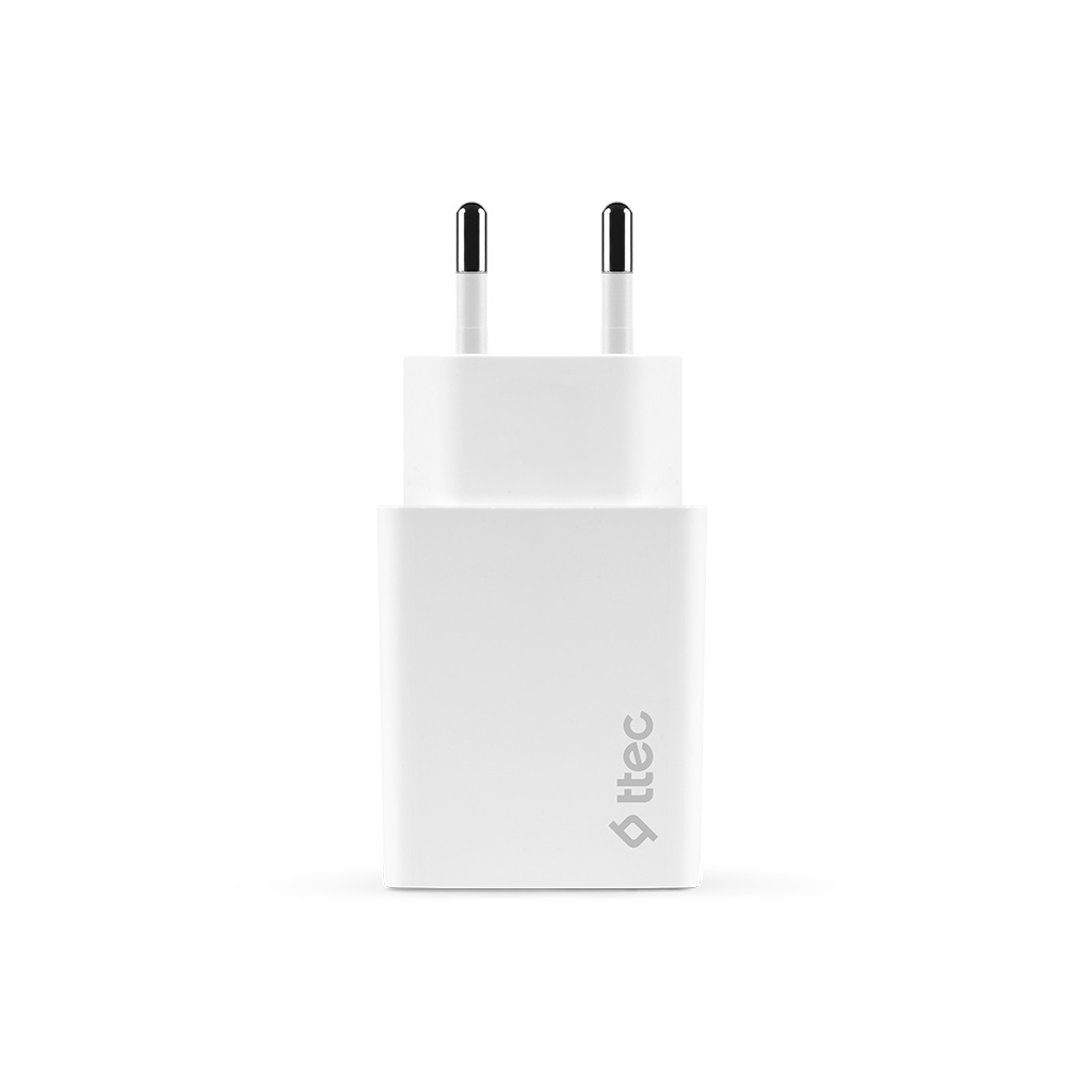 Мережевий зарядний пристрій Ttec SmartCharger USB-C/Lightning /20Вт White (2SCS22BL)