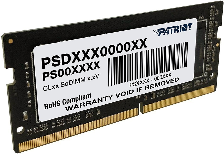 Модуль пам`яті SO-DIMM 8GB/2666 DDR4 Patriot (PSD48G26662S)