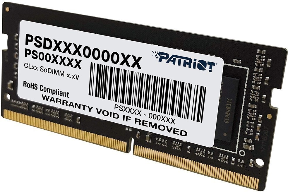 Модуль пам`яті SO-DIMM 8GB/2666 DDR4 Patriot (PSD48G26662S)