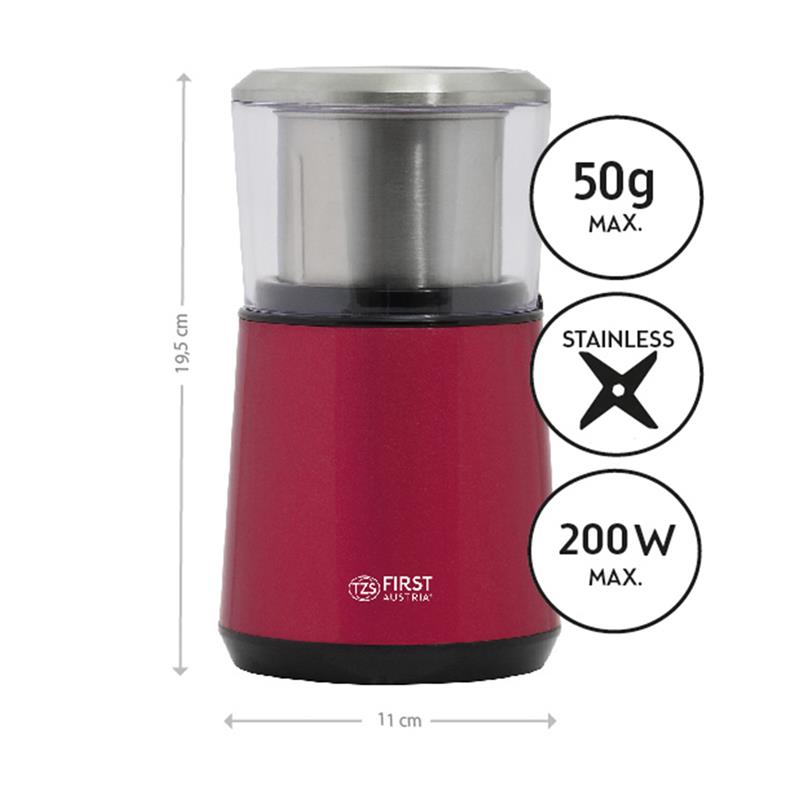 фото Кавомолка електрична First FA-5486-2-RE