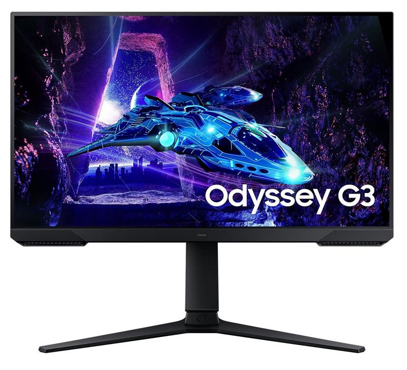 Монiтор Samsung 27" Odyssey G3 LS27DG300 (LS27DG300EIXCI) VA Black 180Hz