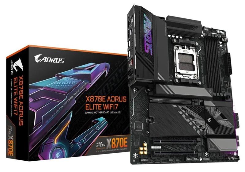 Материнська плата Gigabyte X870E Aorus Elite WiFi7 Socket AM5