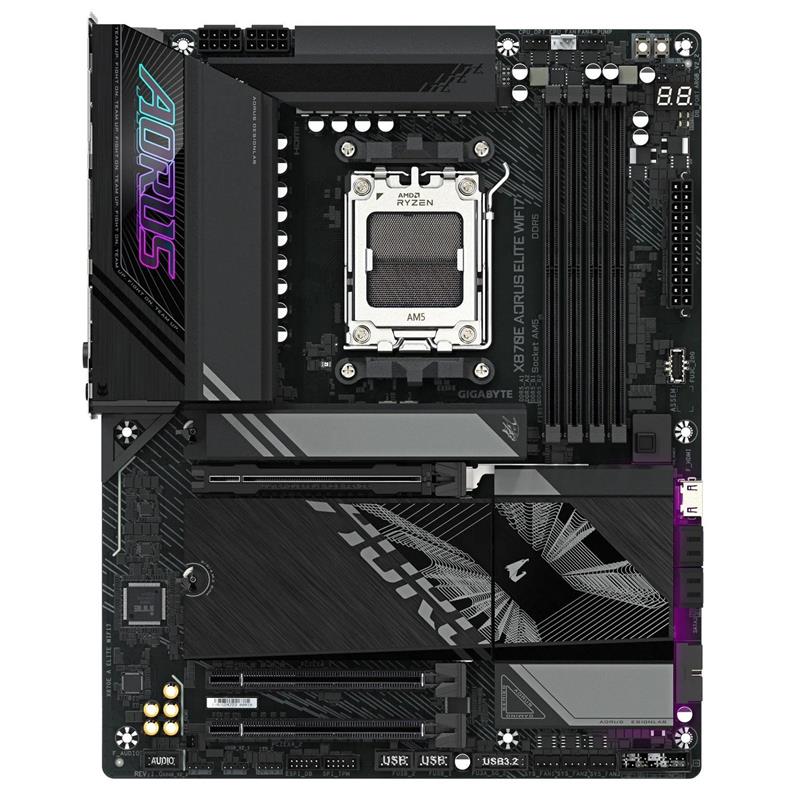 Материнська плата Gigabyte X870E Aorus Elite WiFi7 Socket AM5