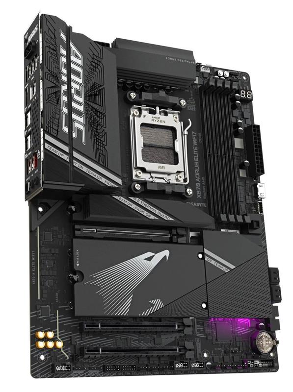 Материнська плата Gigabyte X870 Aorus Elite WiFi7 Socket AM5