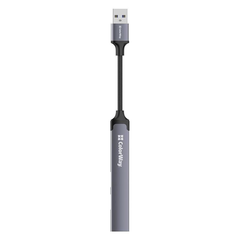 Концентратор СolorWay USB-A 4-в-1 USB2.0х3/USB3.0 (CW-HUB05)