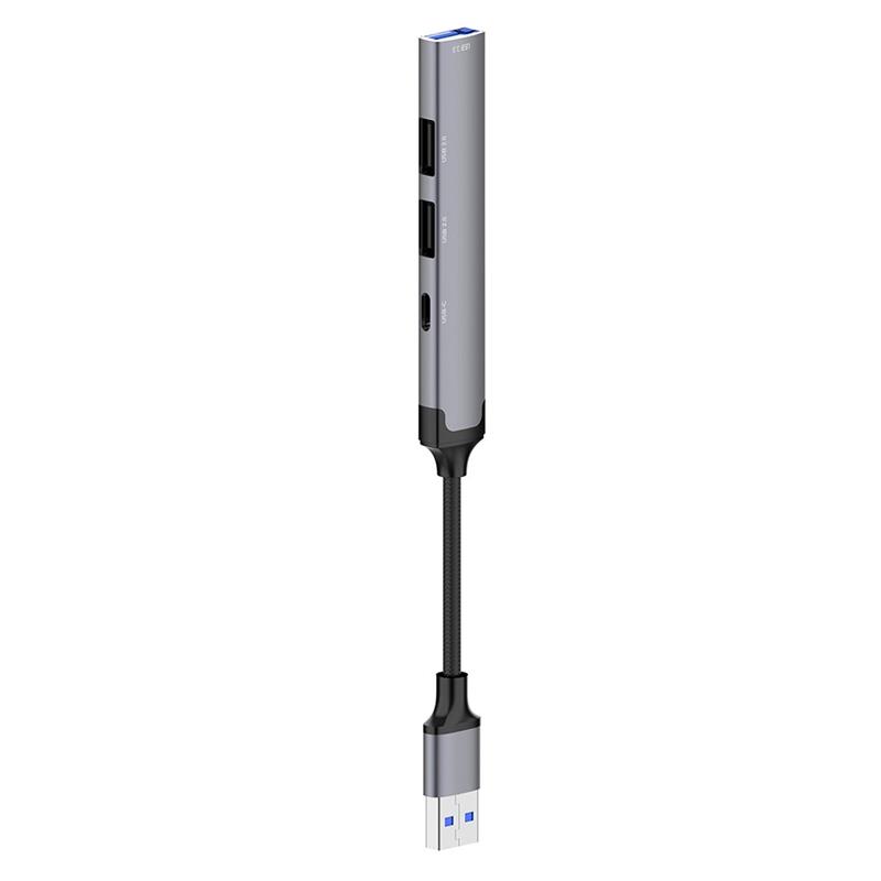 Концентратор СolorWay USB-A 4-в-1 USB2.0х3/USB3.0 (CW-HUB05)