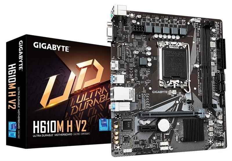 Материнська плата Gigabyte H610M H V2 Socket 1700