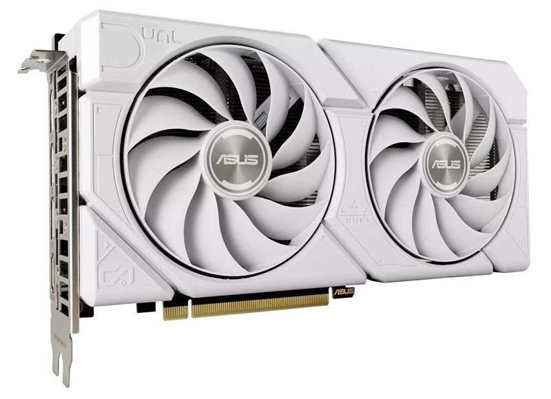 Відеокарта GF RTX 4060 8GB GDDR6 Dual Evo White OC Asus (DUAL-RTX4060-O8G-EVO-WHITE)