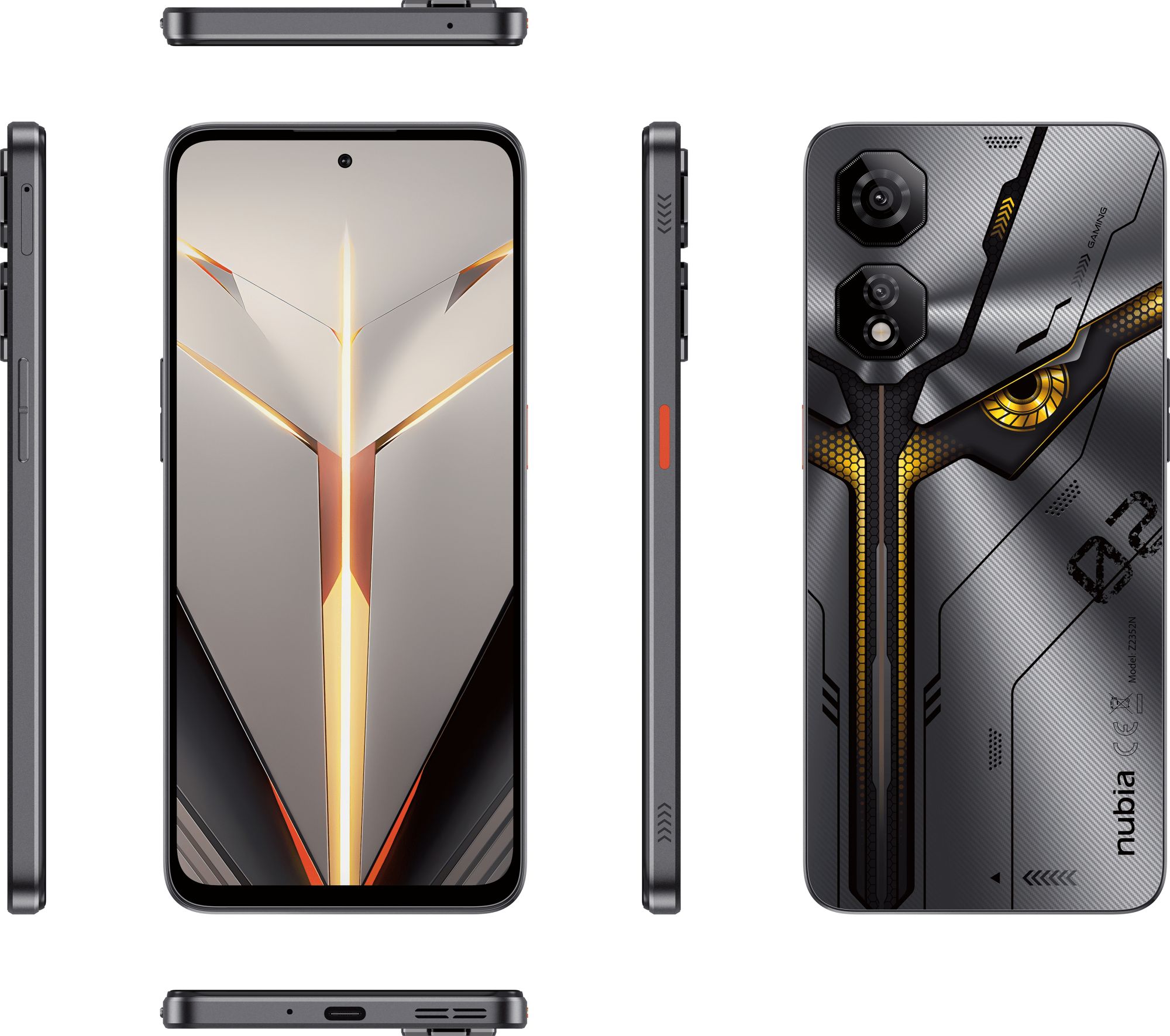 Смартфон ZTE Nubia Neo 2 5G Z2352N 8/256GB Storm Gray_EU