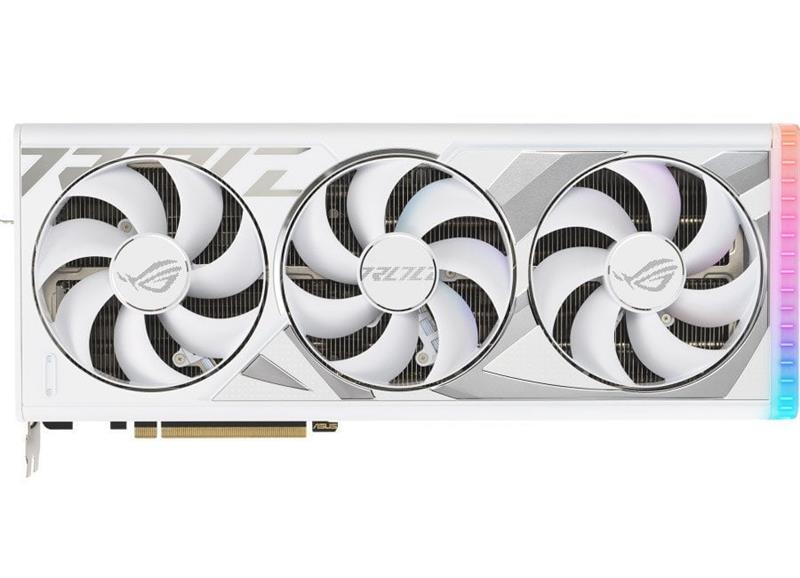 Відеокарта GF RTX 4080 Super 16GB GDDR6X ROG Strix Gaming OC White Asus (ROG-STRIX-RTX4080S-O16G-WHITE)