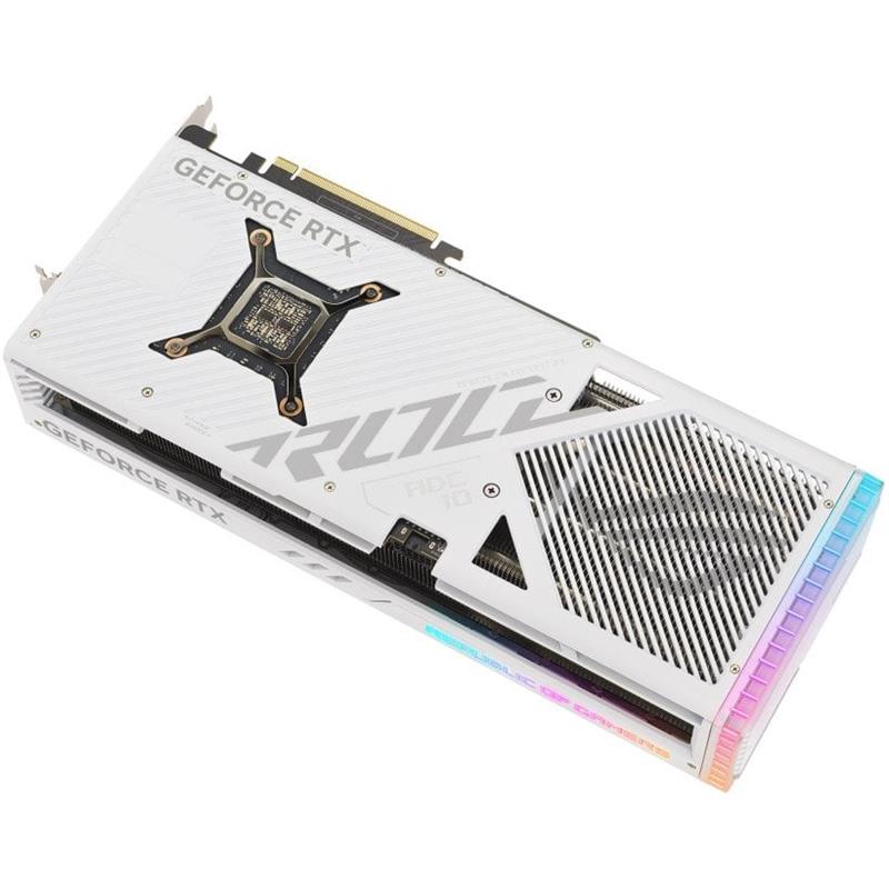 Відеокарта GF RTX 4080 Super 16GB GDDR6X ROG Strix Gaming OC White Asus (ROG-STRIX-RTX4080S-O16G-WHITE)