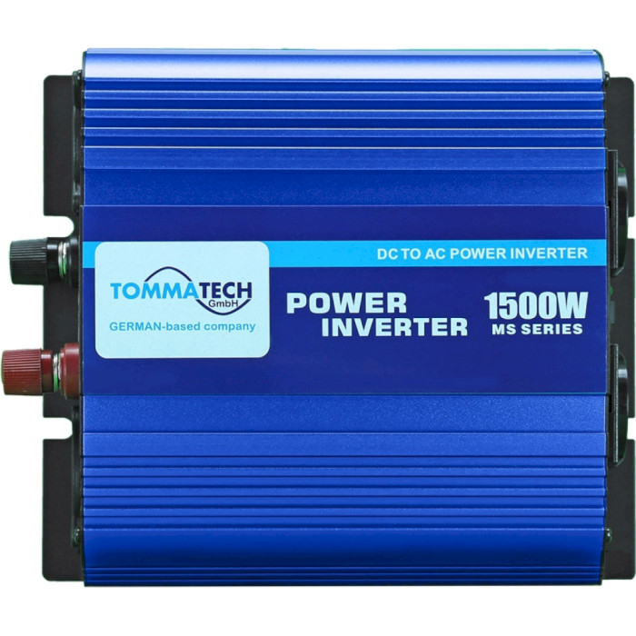 Інвертор напруги TommaTech MS-1500, 12V/220V, 1500W (MS-1500/29446)