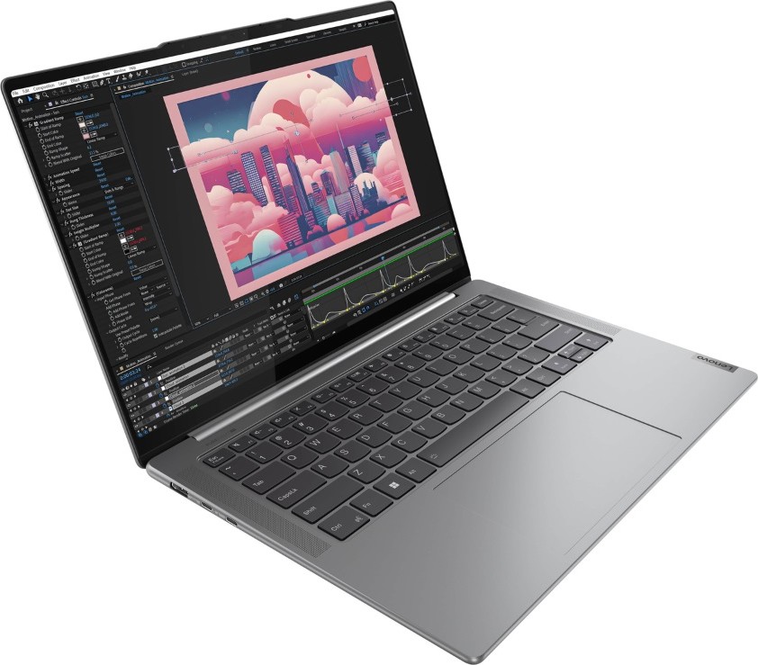 Ноутбук Lenovo Yoga Pro 7 14IMH9 (83E200AARA) Luna Grey