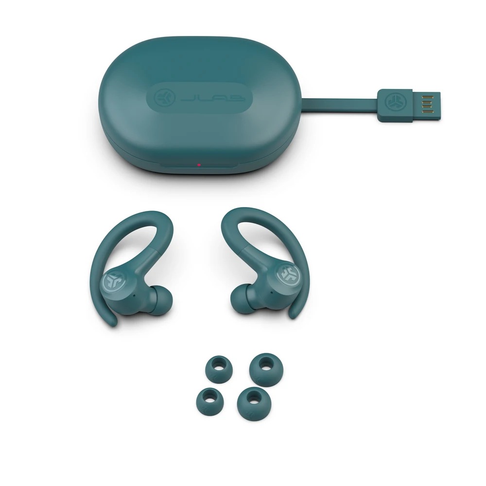 Bluetooth-гарнітура JLab Go Air Sport Teal (IEUEBGAIRSPRTRTEL124)