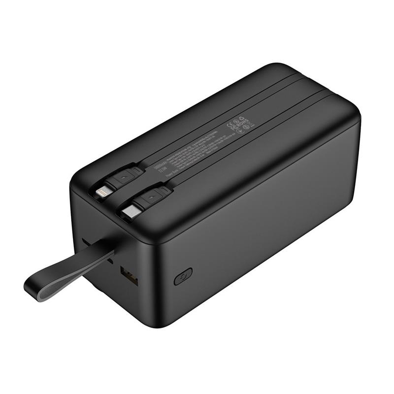 Універсальна мобільна батарея ColorWay LCD 50000mAh Black (CW-PB500LPA4BK-PDD)