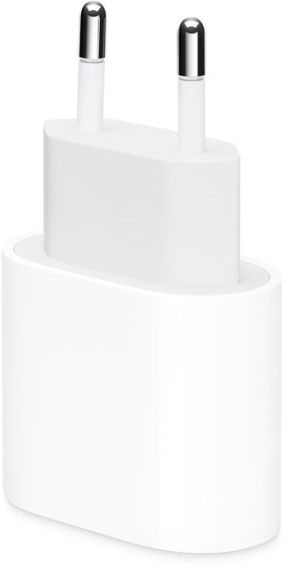 Мережевий зарядний пристрій Apple А2347 20W USB-C White (MUVV3ZM/A)