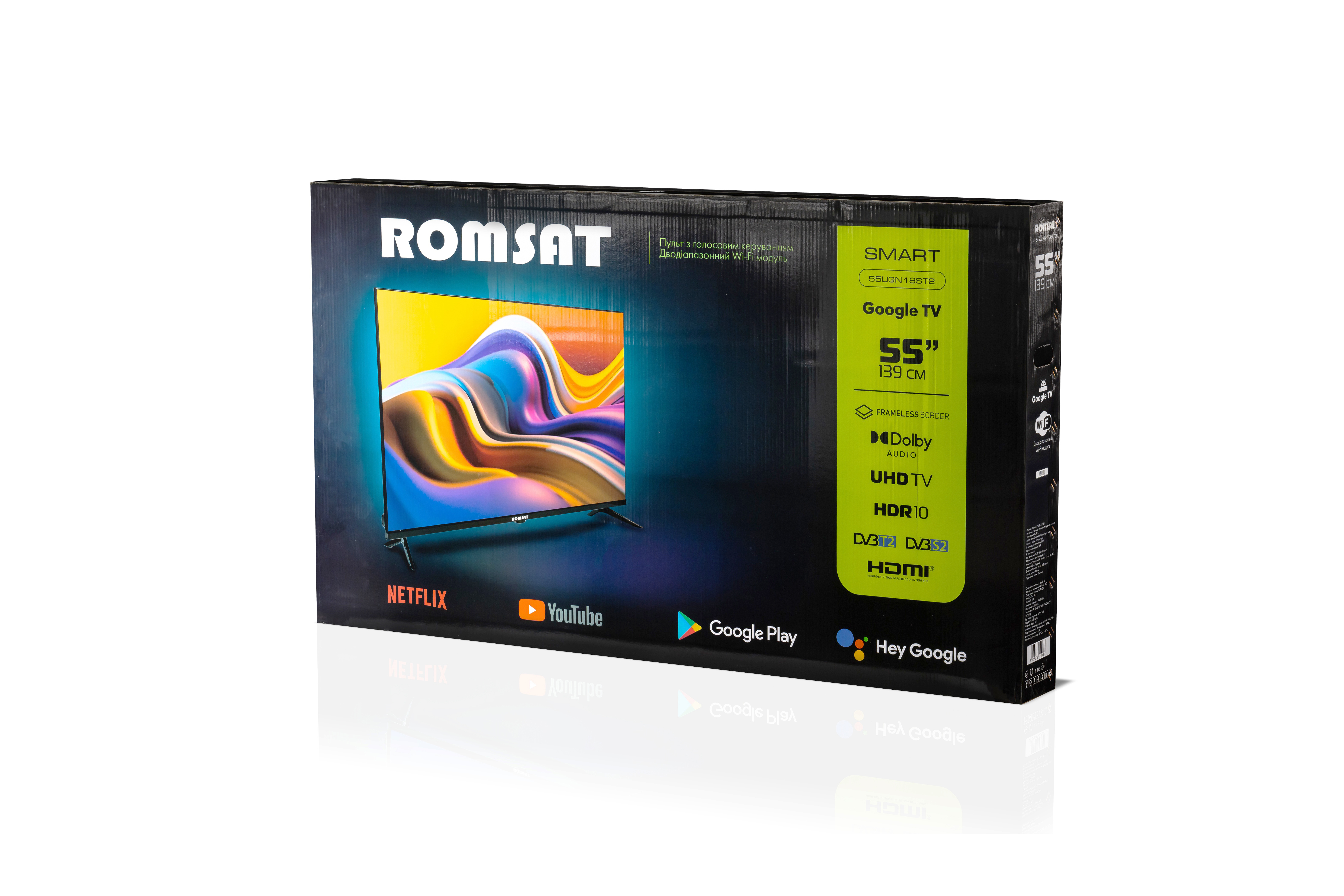 Телевiзор Romsat 55UGN18ST2