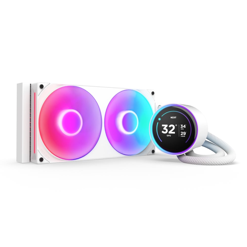 Система водяного охолодження NZXT Kraken Elite 280 RGB White (RL-KR28E-W2)