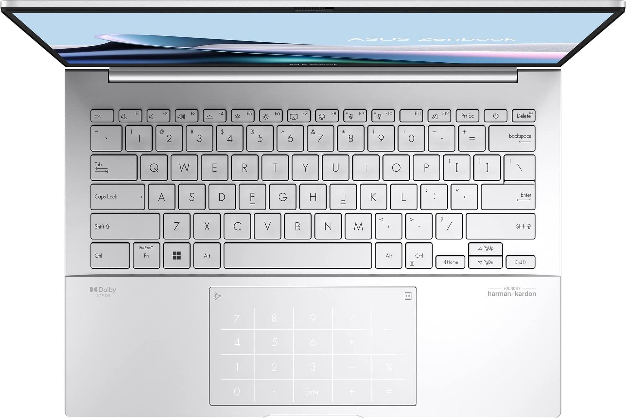 Ноутбук Asus ZenBook 14 OLED UX3405MA-QD056W (90NB11R2-M002F0) Foggy Silver