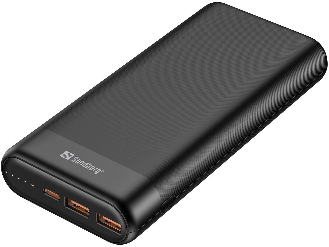 Універсальна мобільна батарея Sandberg Powerbank 20000mAh PD 65W Black (420-62)