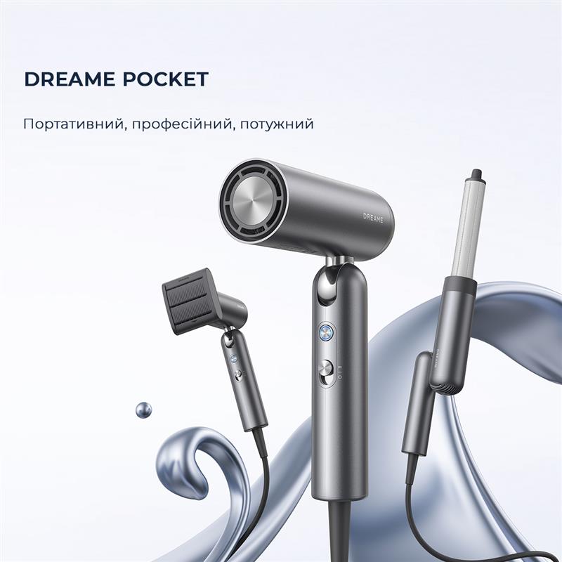 Фен Dreame Pocket Grey (AHD51-GR)