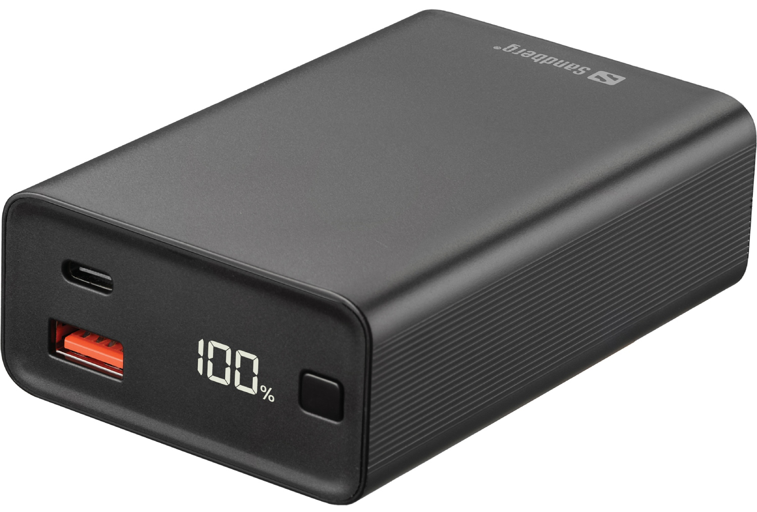 Універсальна мобільна батарея Sandberg Travel Powerbank 20000mAh PD 65W Black (420-95)