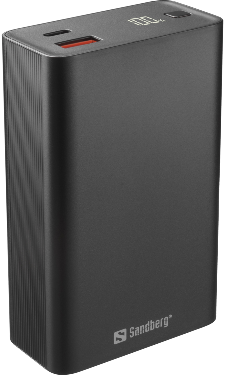 Універсальна мобільна батарея Sandberg Travel Powerbank 20000mAh PD 65W Black (420-95)