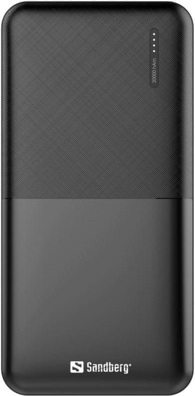 Універсальна мобільна батарея Sandberg Saver 20000mAh Black (320-42)