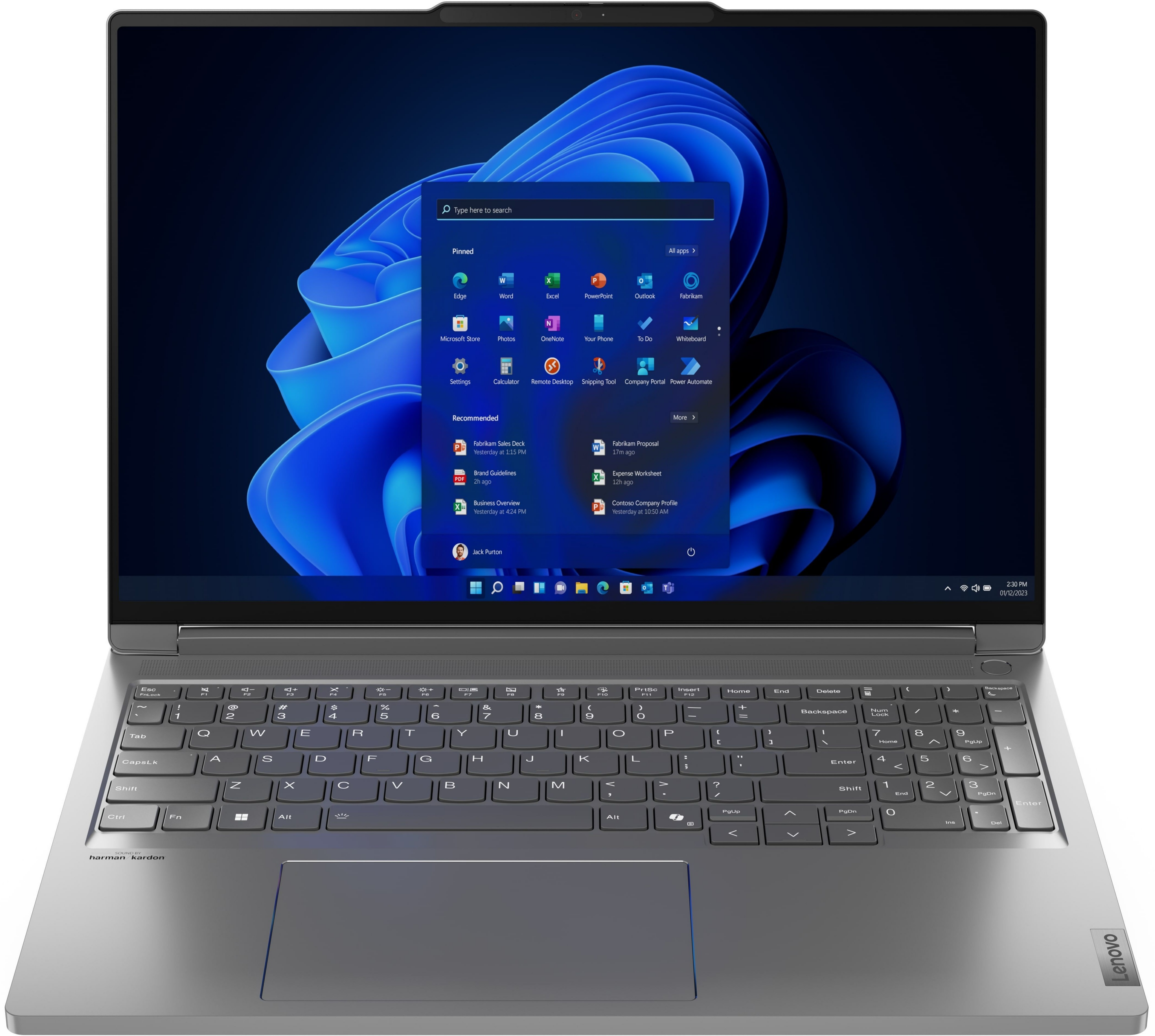 Ноутбук Lenovo ThinkBook 16p G4 IRX (21N5000XRA) Storm Grey