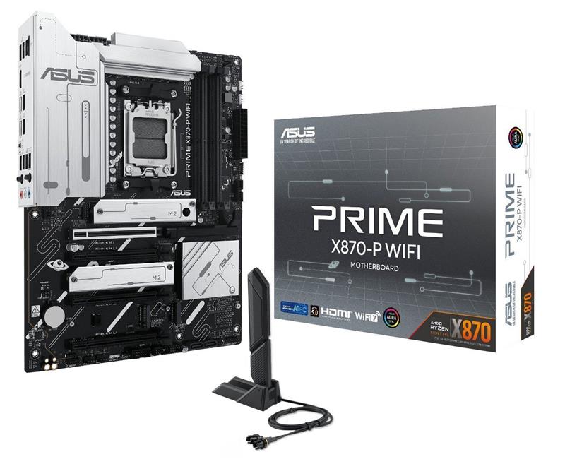 Материнська плата Asus Prime X870-P WiFi Socket AM5