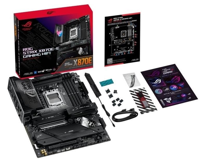 Материнська плата Asus ROG Strix X870E-E Gaming WiFi Socket AM5