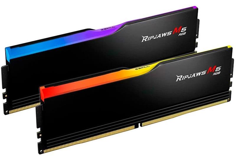 Модуль пам`ятi DDR5 2x16GB/6000 G.Skill Ripjaws M5 RGB Black (F5-6000J3040F16GX2-RM5RK)