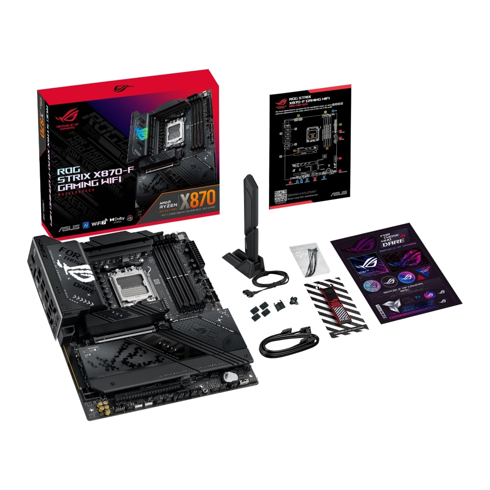 Материнська плата Asus ROG Strix X870-F Gaming WiFi Socket AM5