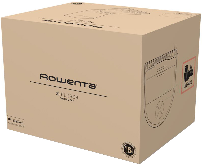 Робот-пилосос Rowenta X-Plorer Serie 220+ Animal & Allergy Model RR9495WH