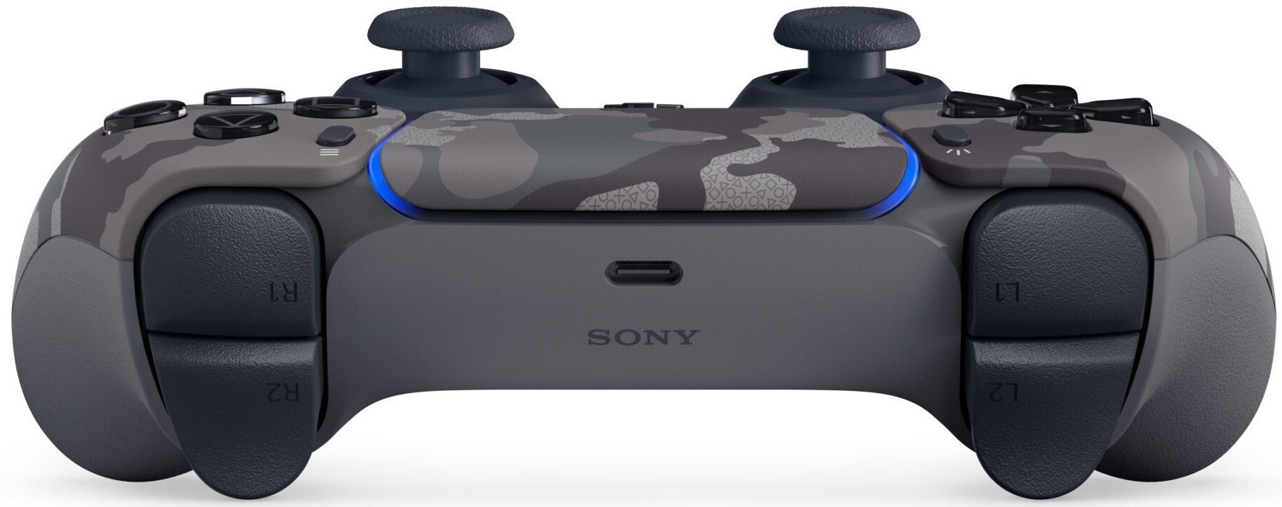 Геймпад бездротовий Sony PlayStation 5 Dualsense Grey Cammo (9423799)