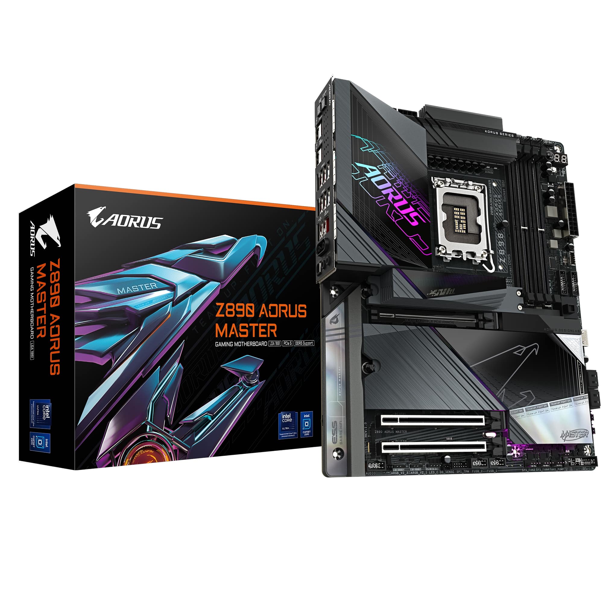 Материнська плата Gigabyte Z890 Aorus Master Socket 1851