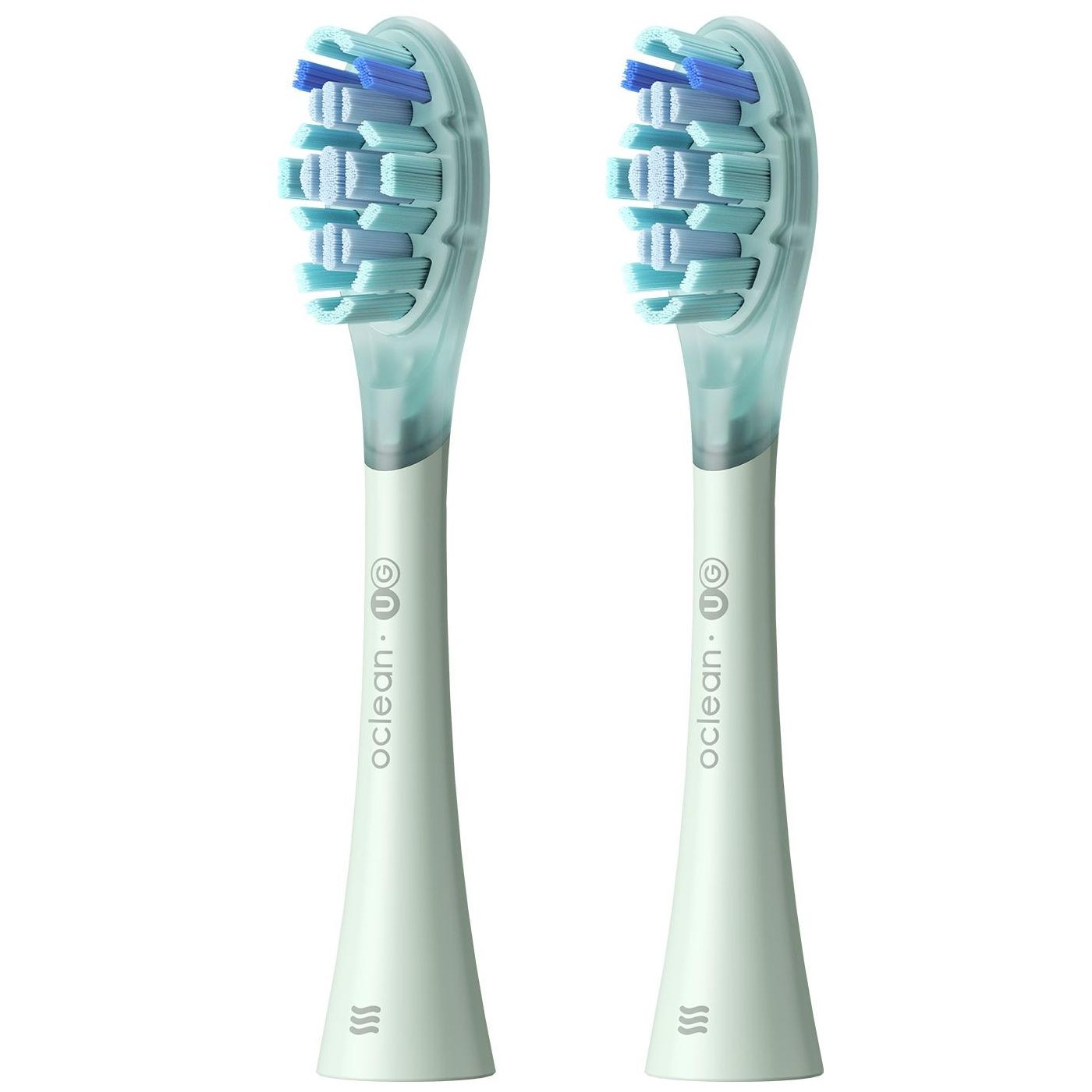 Насадка для зубної електрощітки Oclean UG01 G02 Ultra Gum Care Brush Green (2 шт) (6970810553536)