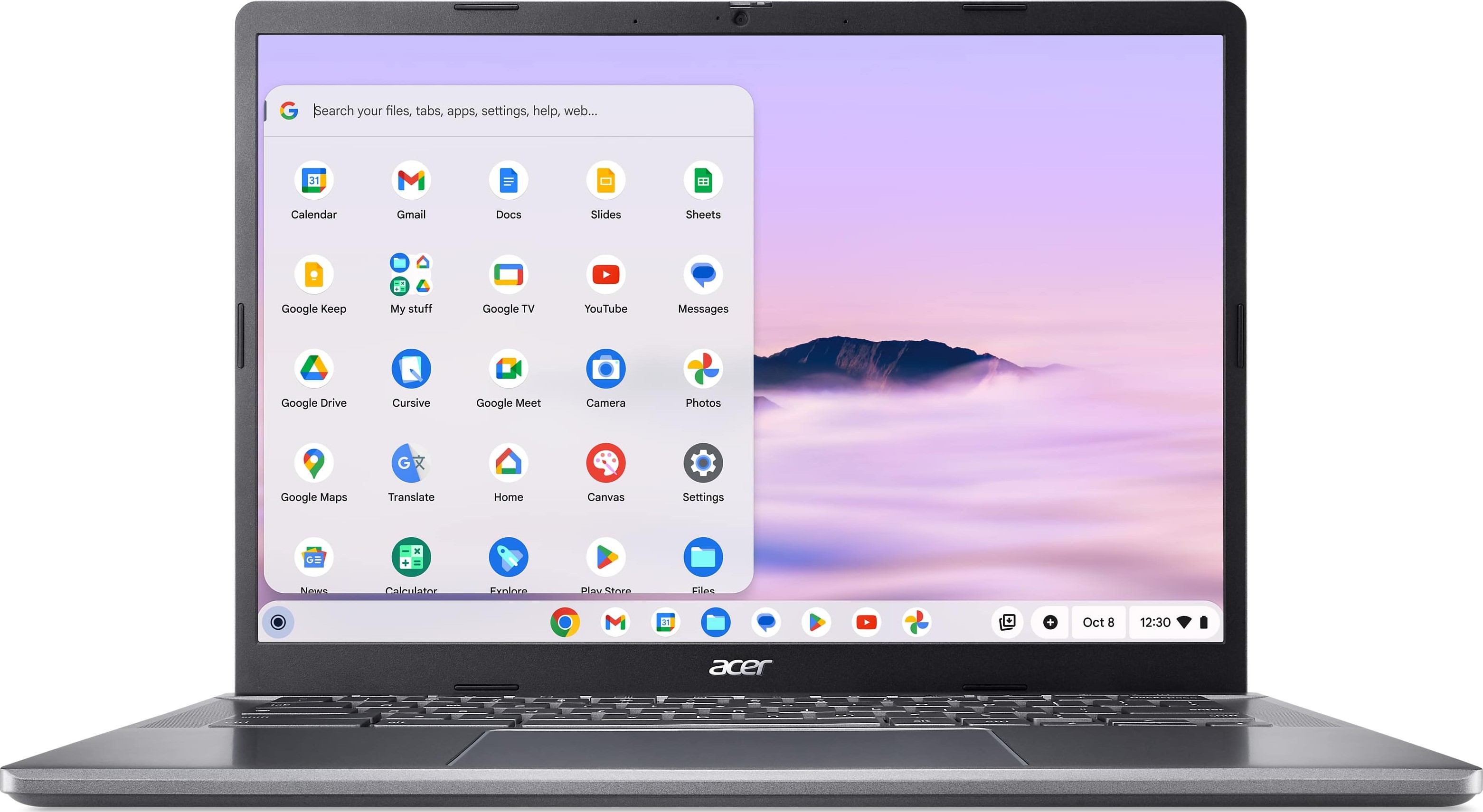 Ноутбук Acer Chromebook Plus 514 CB514-4HT-39X7 (NX.KV1EU.001) Steel Gray